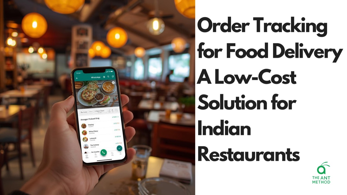 WhatsApp Order Tracking for Food Delivery: A Low-Cost Solution