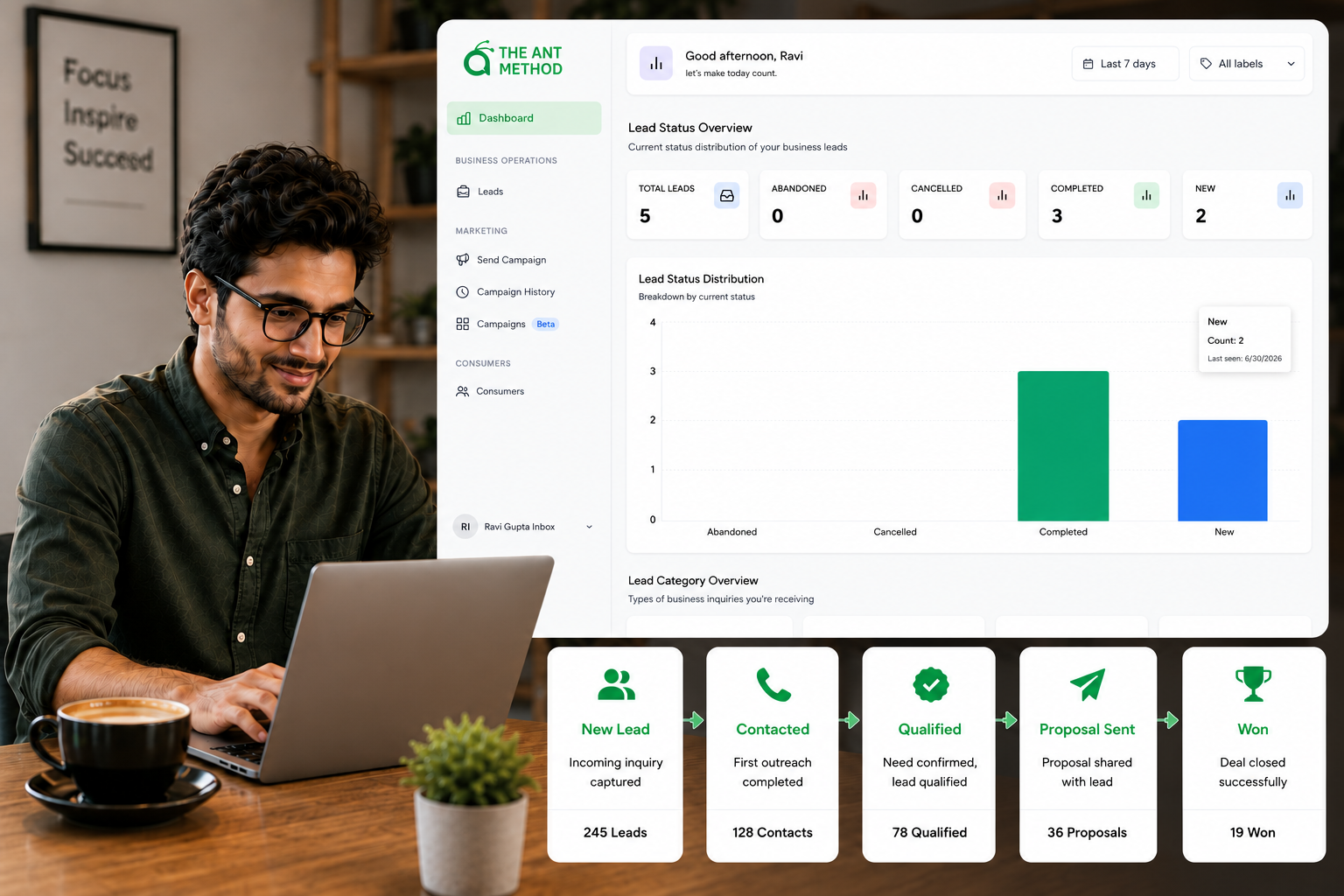 CRM Mockup